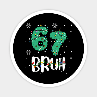 67 Bruh Christmas Humor Magnet